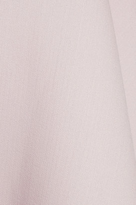 Giambattista Valli Wool and silk-blend A-line skirt