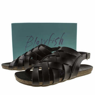 Blowfish womens black goette sandals
