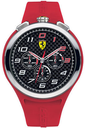 Ferrari Men's Ready Set Go Stainless Steel & Red Watch