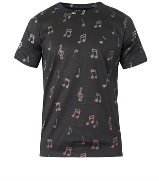 Paul Smith Musical notes-print T-shirt