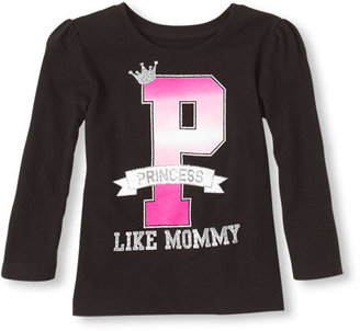 Children's Place Princess like mommy graphic tee