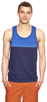 Gap Lived-in colorblock tank