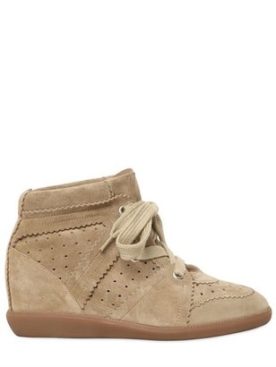 Isabel Marant Etoile 80mm Bobby Suede Sneakers