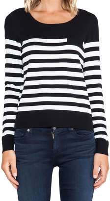 Milly Classic Striped Sweater