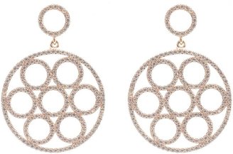 Rosegold Latelita London cubic zirconia olympics earrings