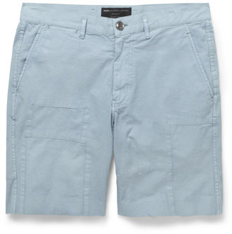 Marc by Marc Jacobs Slim-Fit Garment-Dyed Cotton-Blend Shorts