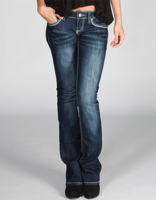 ZCO Art Deco Womens Bootcut Jeans