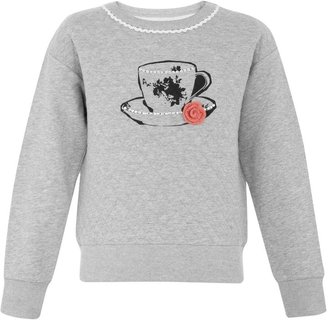 Yumi Girls Girls teacup sweatshirt