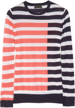 J.Crew Tippi striped cashmere sweater