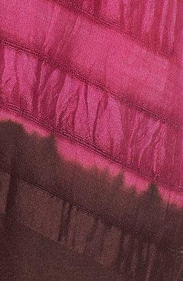 Eileen Fisher Two-Tone Silk Scarf