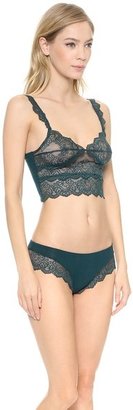 Only Hearts Club 442 Only Hearts So Fine Cropped Camisole with Lace