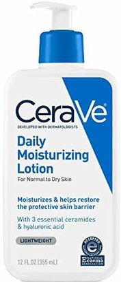 CeraVe Daily 12 oz with Hyaluronic Acid and Ceramides for Normal to Dry Skin