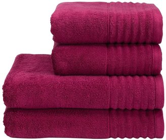 Christy Florida loganberry hand towel