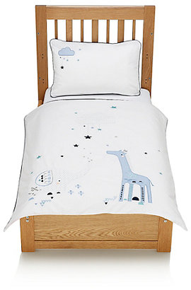 Marks and Spencer Pure Cotton Nursery Cot Bedding Set