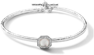 Ippolita Stella Toggle Bracelet with Mother-of-Pearl Cushion & Diamonds