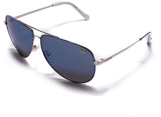 Lacoste Blue Lense Aviator Style Sunglasses