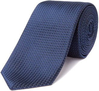 Kenneth Cole Harlo squares and dots geo silk tie