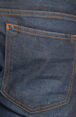 Buffalo David Bitton 'Six' Slim Straight Leg Jeans (Blue Distressed)