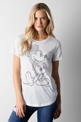 American Eagle Outfitters Toasted Coconut Mickey Mouse T-Shirt