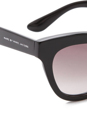 Marc by Marc Jacobs Rounded Cat Eye Sunglasses