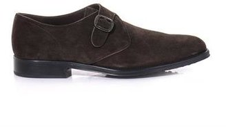 Tod's Classic suede monk-strap shoes