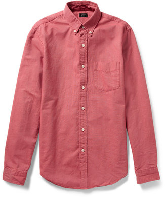 J.Crew Button-Down Collar Cotton Oxford Shirt