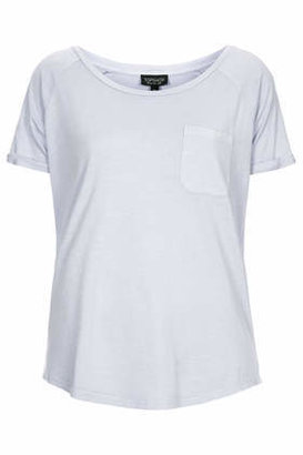 Topshop Womens Washed Tee - Lavender
