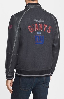 Tommy Bahama 'NFL Island - NY Giants' Wool Blend Varsity Jacket