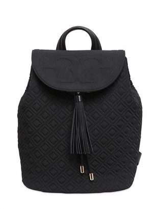 Tory Burch Fleming Quilted Nylon Backpack