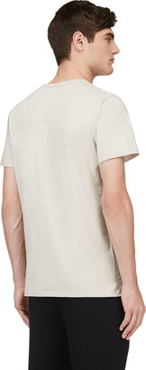 Robert Geller Seconds Beige Classic Pocket T-Shirt