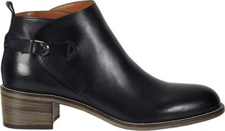 Sartore Buckle-Strap Ankle Boots-Blue