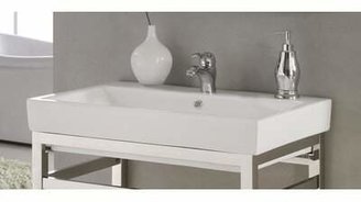 Empire Industries Milano Ceramic 30" Console Bathroom Sink with Overflow Empire Industries