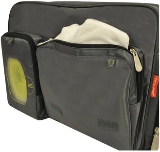 Fisher-Price Fastfinder Messenger Diaper Bag - Gray