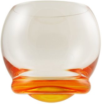 Ten Strawberry Street Bell Wobble Glass Orange