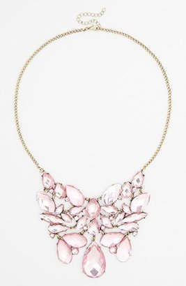 Stephan & Co Crystal Statement Necklace (Juniors)