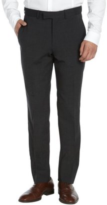Kenneth Cole New York charcoal flat front pants