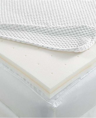 Martha Stewart Collection CLOSEOUT! Dream Science 3'' Memory Foam Mattress Toppers, VentTech Ventilated Foam, by Collection, Created for Macy's
