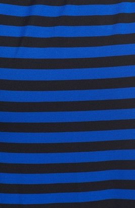 Vince Camuto 'Signal Stripe' Drawstring Waist Maxi Dress