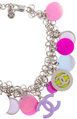 Chanel Paillette Charm Bracelet