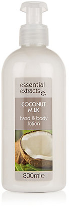 Marks and Spencer Essential Extracts Coconut Milk Hand & Body Lotion 300ml