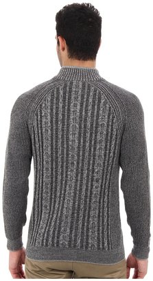 Tommy Bahama Barbados Cable Button Mock Neck Sweater