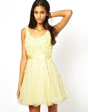 Forever Unique Prom Dress - Lemon