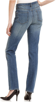 DKNY Soho Straight-Leg Jeans, Tidal Wash