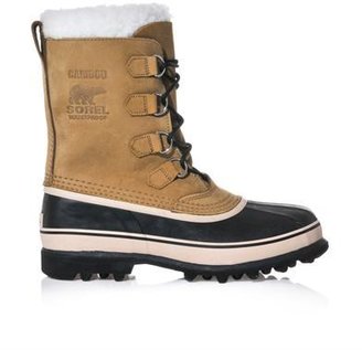 Sorel Caribou leather and rubber boots