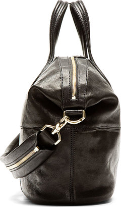 Givenchy Black Leather Medium Zanzi Nightingale Tote