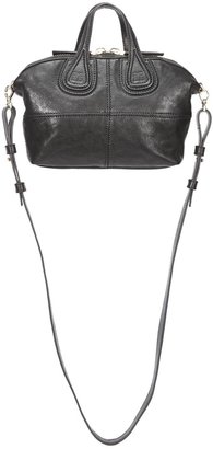 Givenchy Micro Nightingale black leather tote
