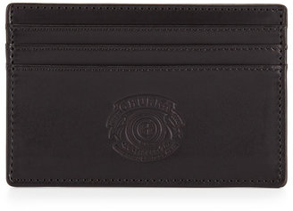Ghurka Slim Leather Card Case, Black