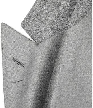 Huntsman Grey Slim-Fit Wool Suit