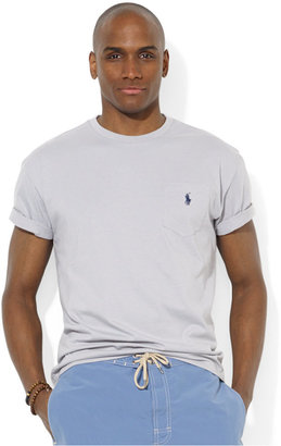 Polo Ralph Lauren Classic-Fit Cotton Jersey Pocket Crew-Neck T-Shirt