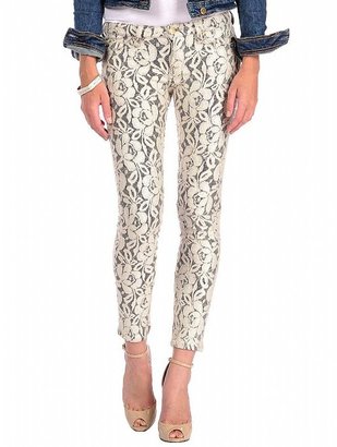 7 For All Mankind The Skinny in Lace Orchid
